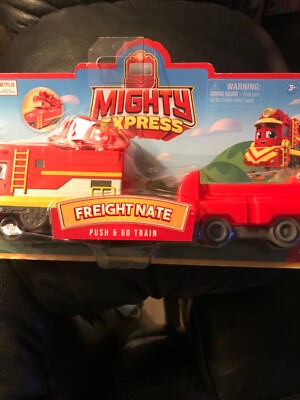 mighty express Freight Nate push and go train 
