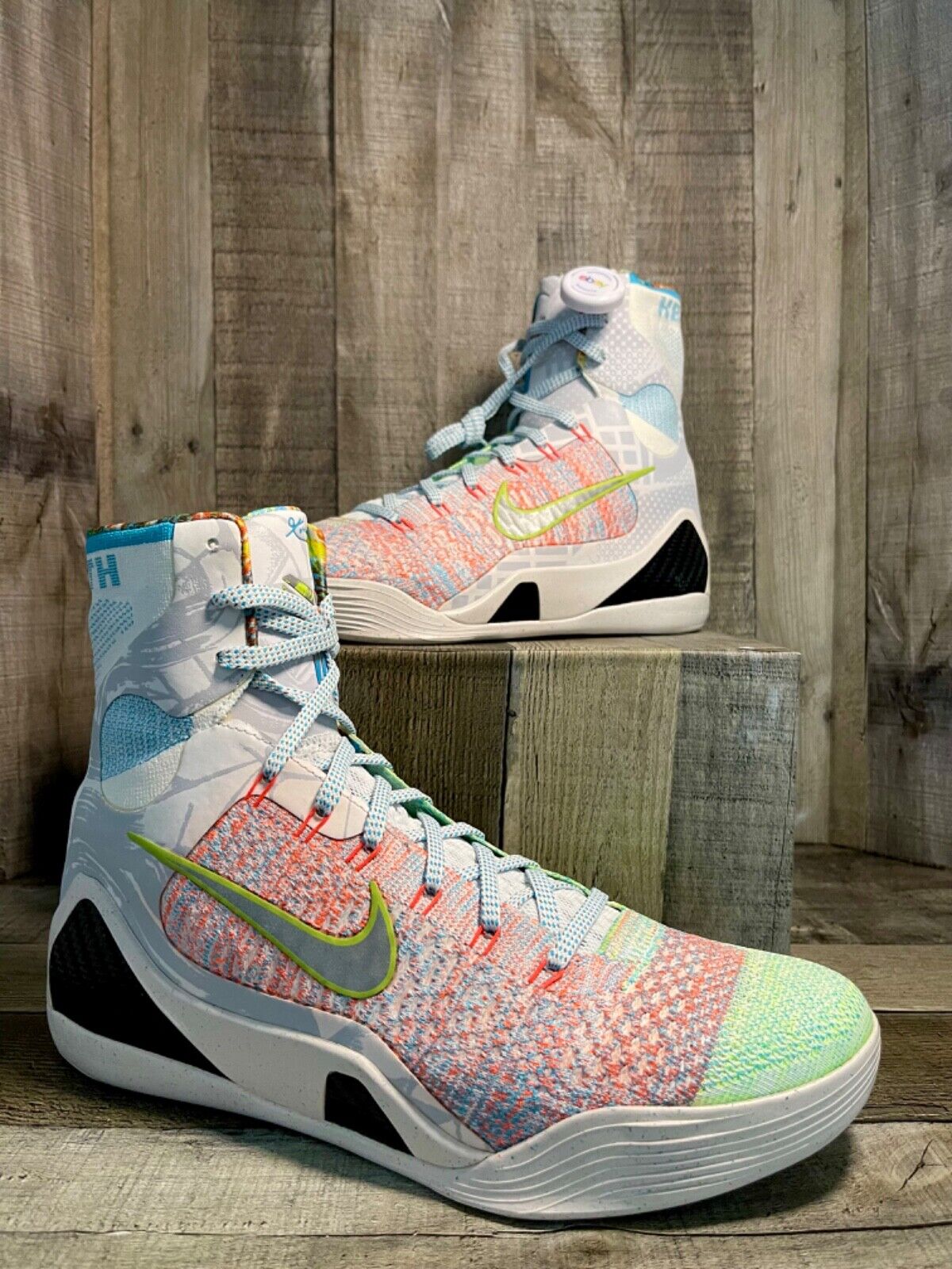 2014 Nike Kobe (9)IX Sz 10 Elite What Tha (678301-904) BBall 2014 Nike Kobe (9)IX Sz 10 Elite What Tha (678301-904) BBall