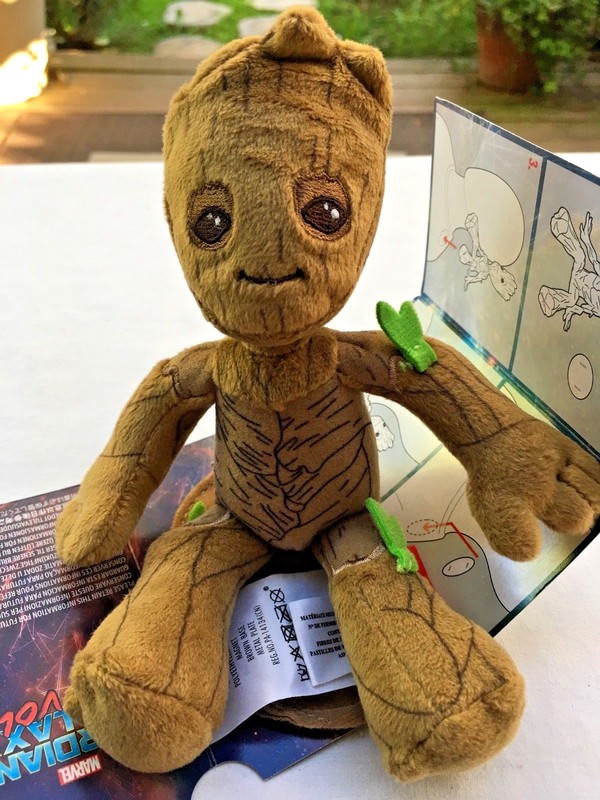 groot mini magnetic shoulder plush