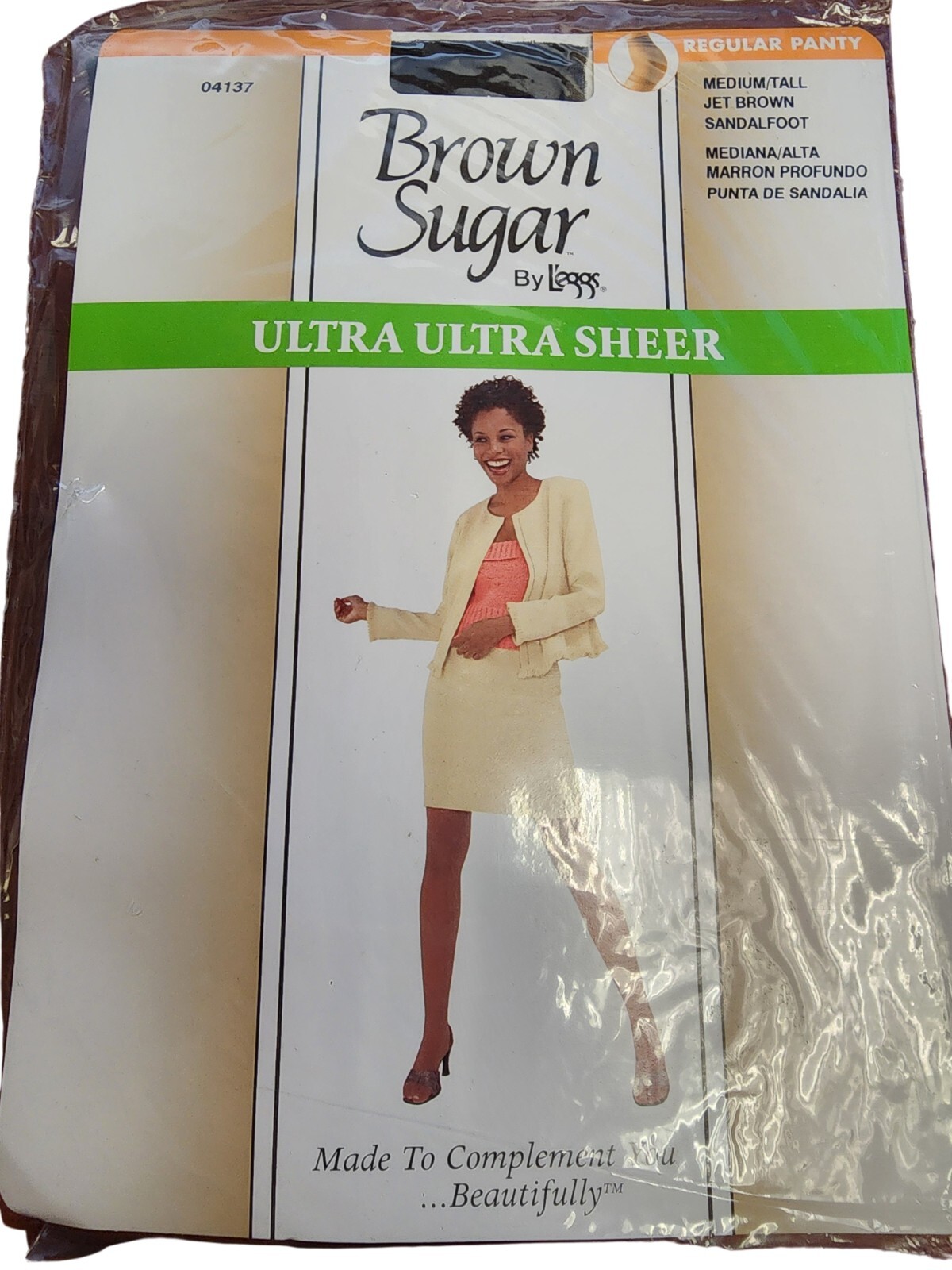 Brown Sugar Leggs Queen Size Ultra Ultra Sheer Panties Choose Size and Color