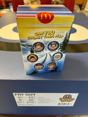 Kerwin Frost x McDonalds Collab Fry Guy Size 9 Clog & w/ a