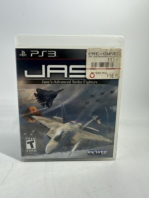 JASF: Jane's Advanced Strike Fighters (PlayStation 3 PS3) CIB VIDEO GAME