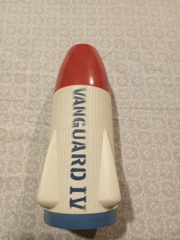 Vintage 1961 Universal U.S. Space Corps Vanguard IV Thermos "Rare Hard to Find"
