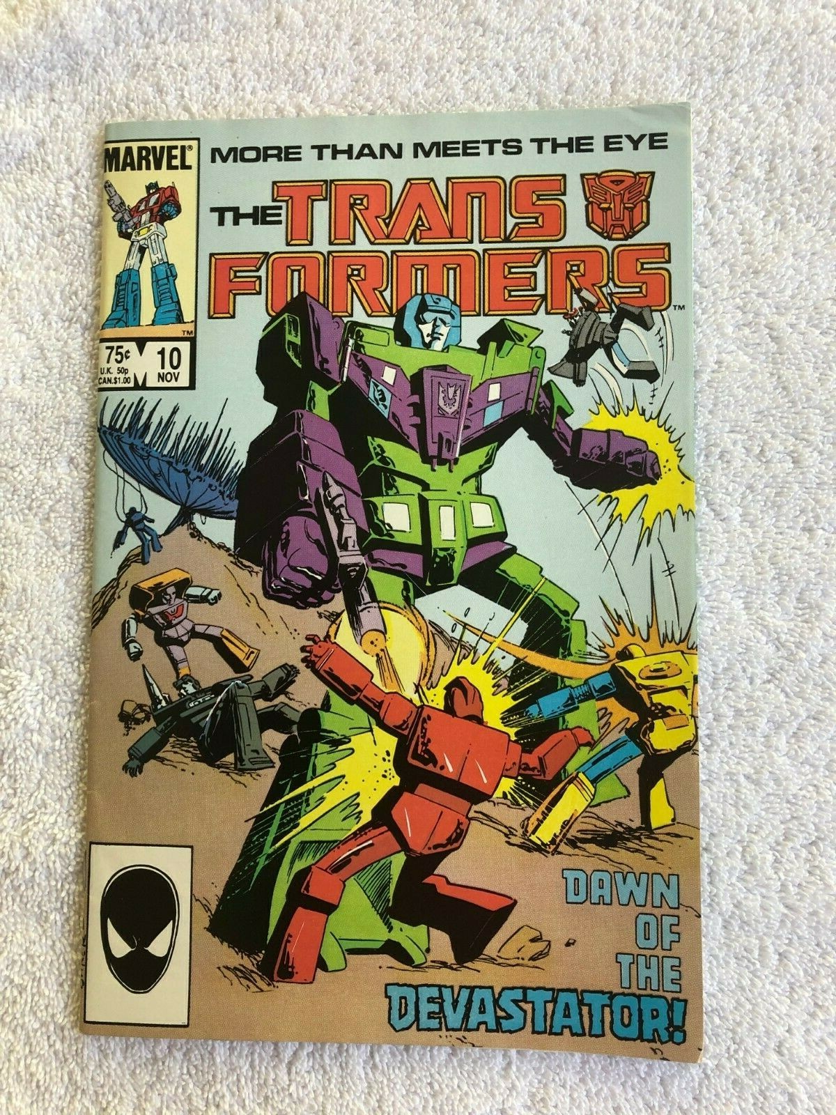現状品　Transformers #78　marvel comics　アメコミ Transformers #10 (Nov 1985, Marvel) VF- 7.5 | eBay