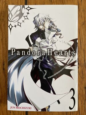 Pandora Hearts, Volume 3 by Jun Mochizuki (2010 Yen Press) Fantasy Manga