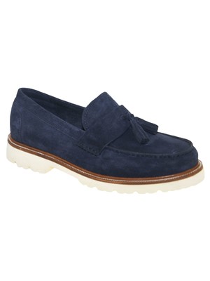 Женские темно-синие мокасины COLE HAAN-американские классические кожаные мокасины-слипоны длиной 8,5 М