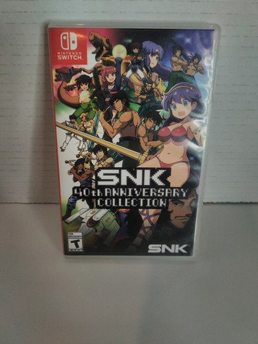 Nintendo Switch SNK 40th Anniversary Collection switch Amazon.com: SNK 40th Anniversary Collection Limited Edition