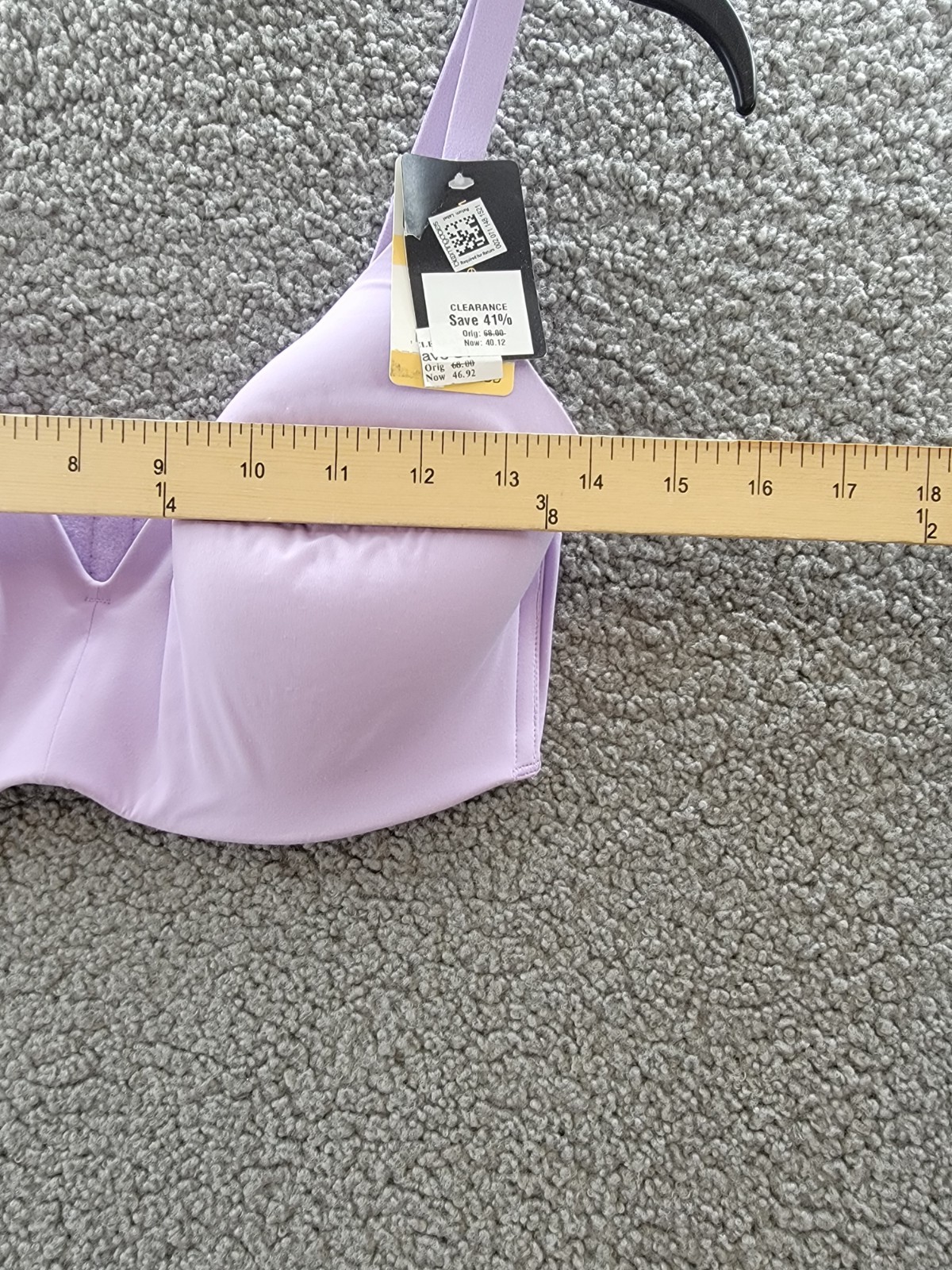 Wacoal Comfort First Wireless T-Shirt Bra Women's 34DD Purple Hook & Eye Closure - Picture 5 of 16