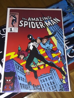 SYMBIOTE SPIDER-MAN # 1 (16 BIT VARIANT) NM AMAZING 252 HOMAGE MATTHEW WAITE