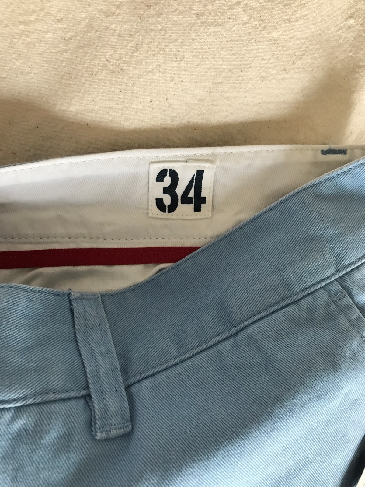 Men's Blue Colored Stafford Prep Brand Pants! Brand New!