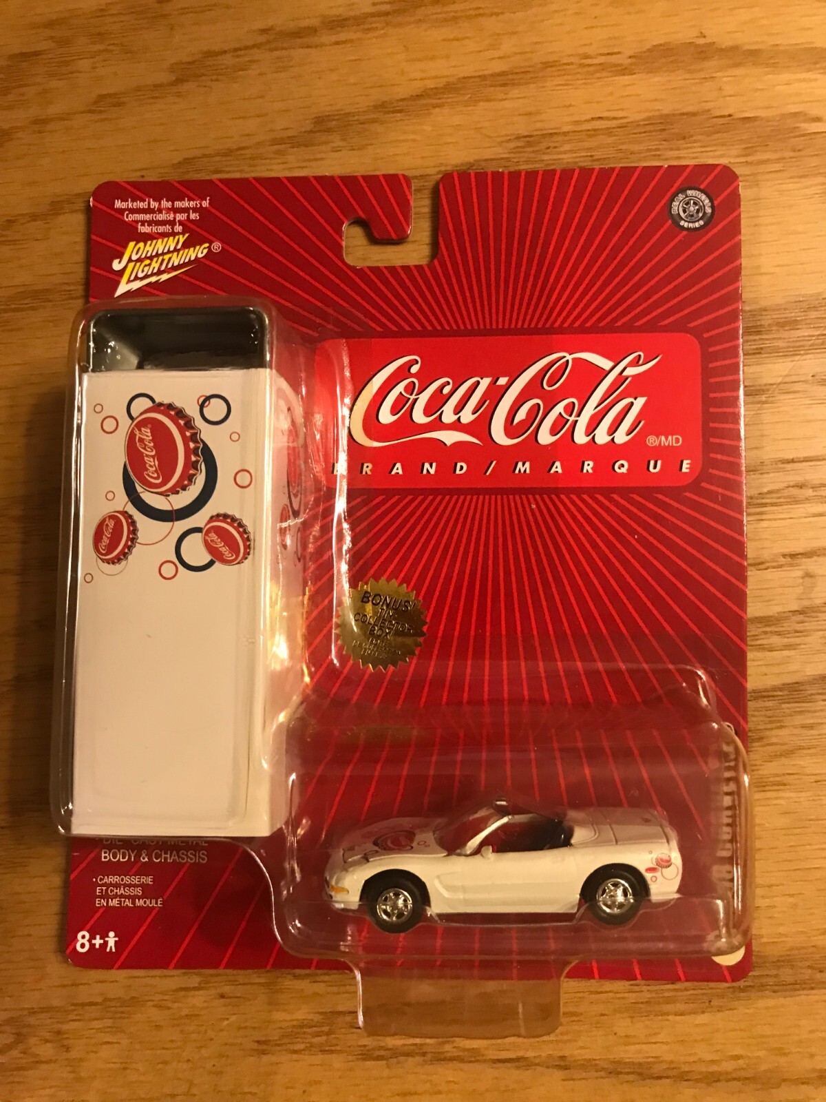 ミニカー JOHNNY LIGHTNING COCA-COLA Johnny Lightning Coca-Cola 67 1967 Corvette 427 Roadster +