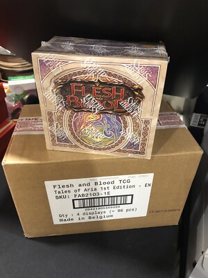    Flesh and Blood Tales of Aria First 1st Edition Booster Box (24 Packs)   