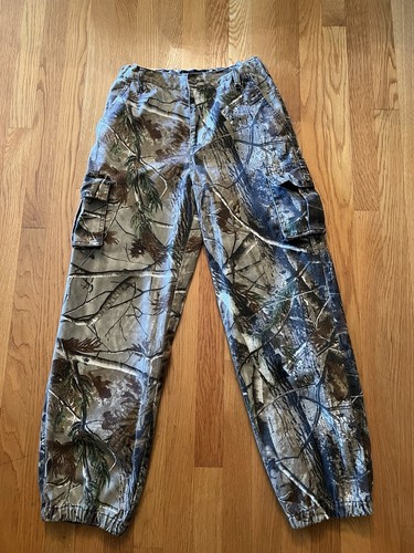 Realtree Camo Cargo Pants Youth (18) XXL Hunting Fishing