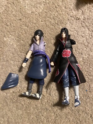 Naruto Shippuden Figure Ultimate Legends - Itachi + Sauske Uchiha (DAMAGED)
