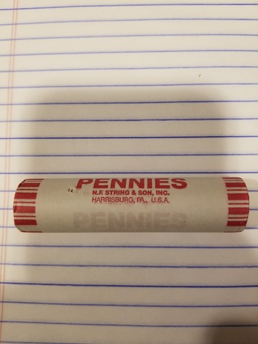 2009 D mint UNCIRCULATED LINCOLN CENT Formative Years Rail Splitter sealed roll