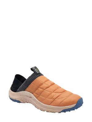 

HOLO FOOTWEAR Мужские оранжевые стеганые кроссовки Credimus с круглым носком на танкетке без шнуровки, Оранжевый, HM123458