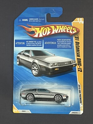 Hot Wheels 2010 - '81 DELOREAN DMC 12 [SILVER]