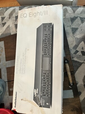 AudioSource Model EQ Eight/Series II 10 Band Graphic Equalizer - Power Tested