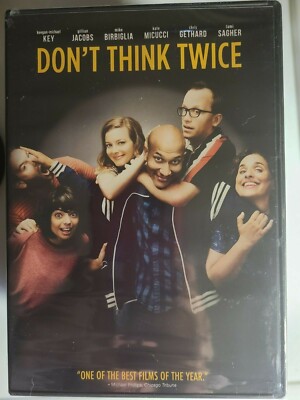 Don't Think Twice (DVD,2016,Widescreen) Keegan-Michael Key,BRAND NEW! USA!
