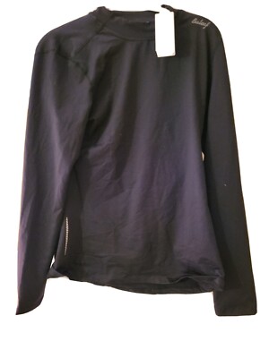BALEAF Women Small Long Sleeve Gray Lite Top Running Workout Active Wear! 