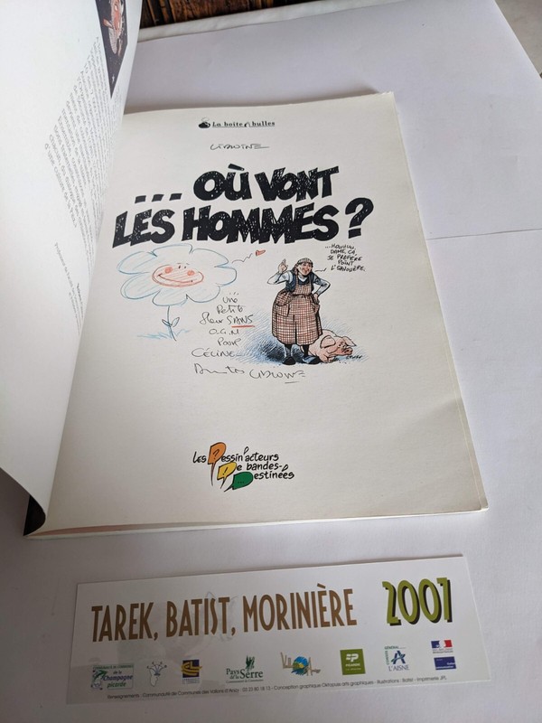 Dedicace Lidwine Dans Ou Vont Les Hommes	Eo Tbe