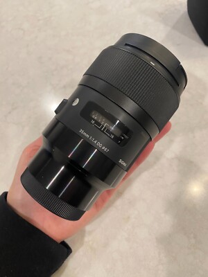 Sigma 35mm f/1.4 DG ART Lens for Sony E-mount Mirrorless Cameras Full Frame