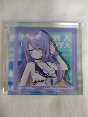 hololive Moona Hoshinova Acrylic block hololive summer 2023 size 90×90×10mm