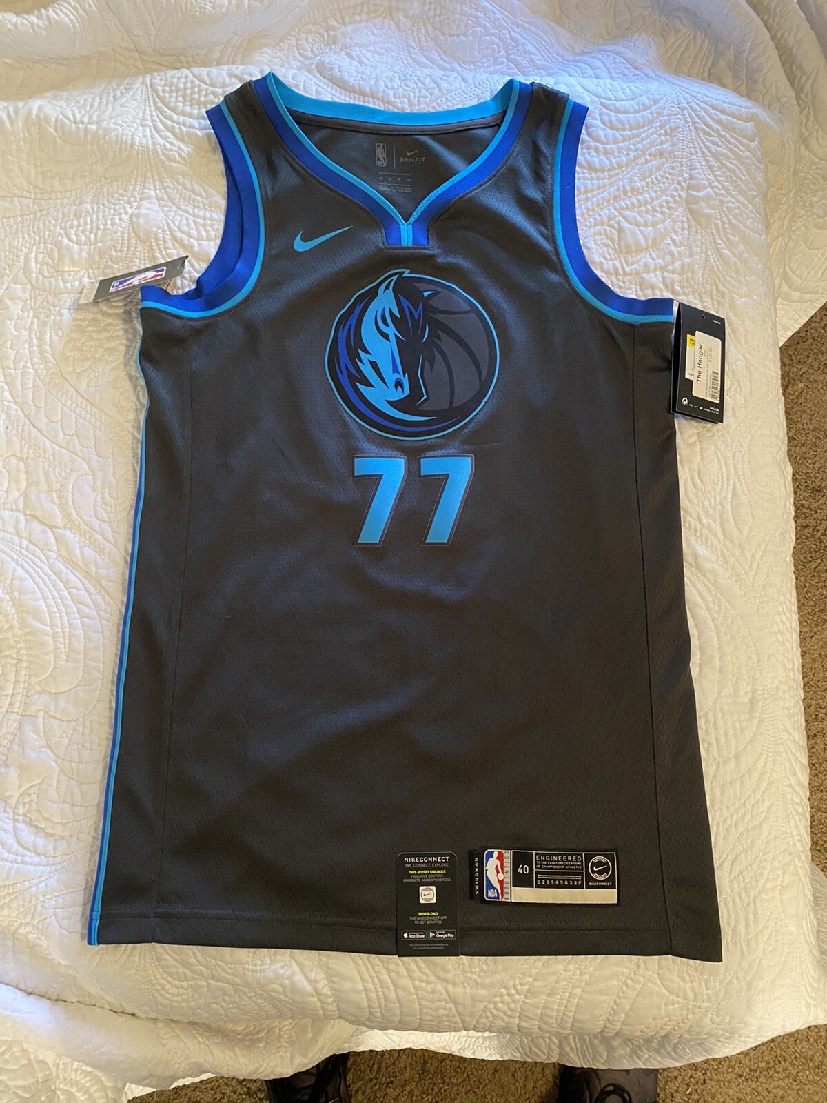 luka doncic swingman jersey city edition