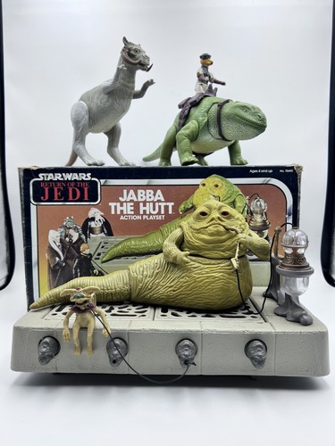 1983 Jabba the Hutt Throne Room Star Wars vintage Kenner