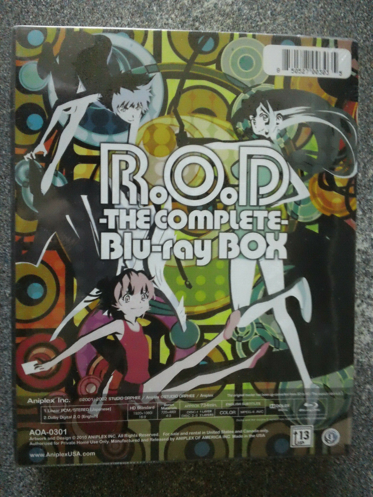 新品 R.O.D THE COMPLETE Blu-ray BOX Amazon.com: R.O.D -THE COMPLETE- Blu-ray BOX 【完全生産限定