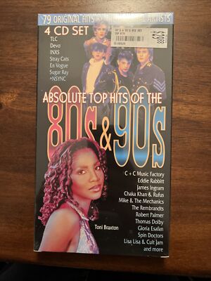 VARIOUS ARTISTS ABSOLUTE TOP HITS OF THE 80'S & 90'S NEW CD