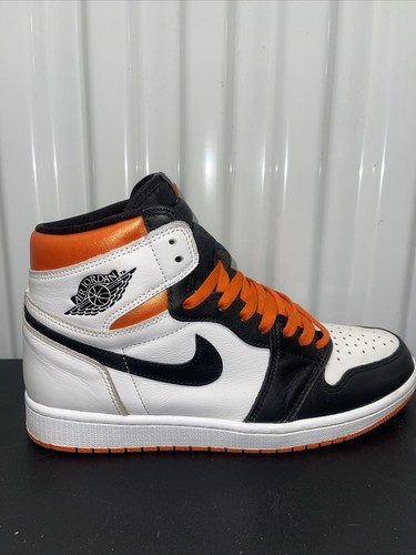 Size 10 Mens - Jordan 1 Retro High Electro Orange | eBay