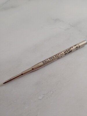 Recharge Montblanc Ball Pen Refill (M) Bleu - 9,8 cm - Stylo bille - Neuve