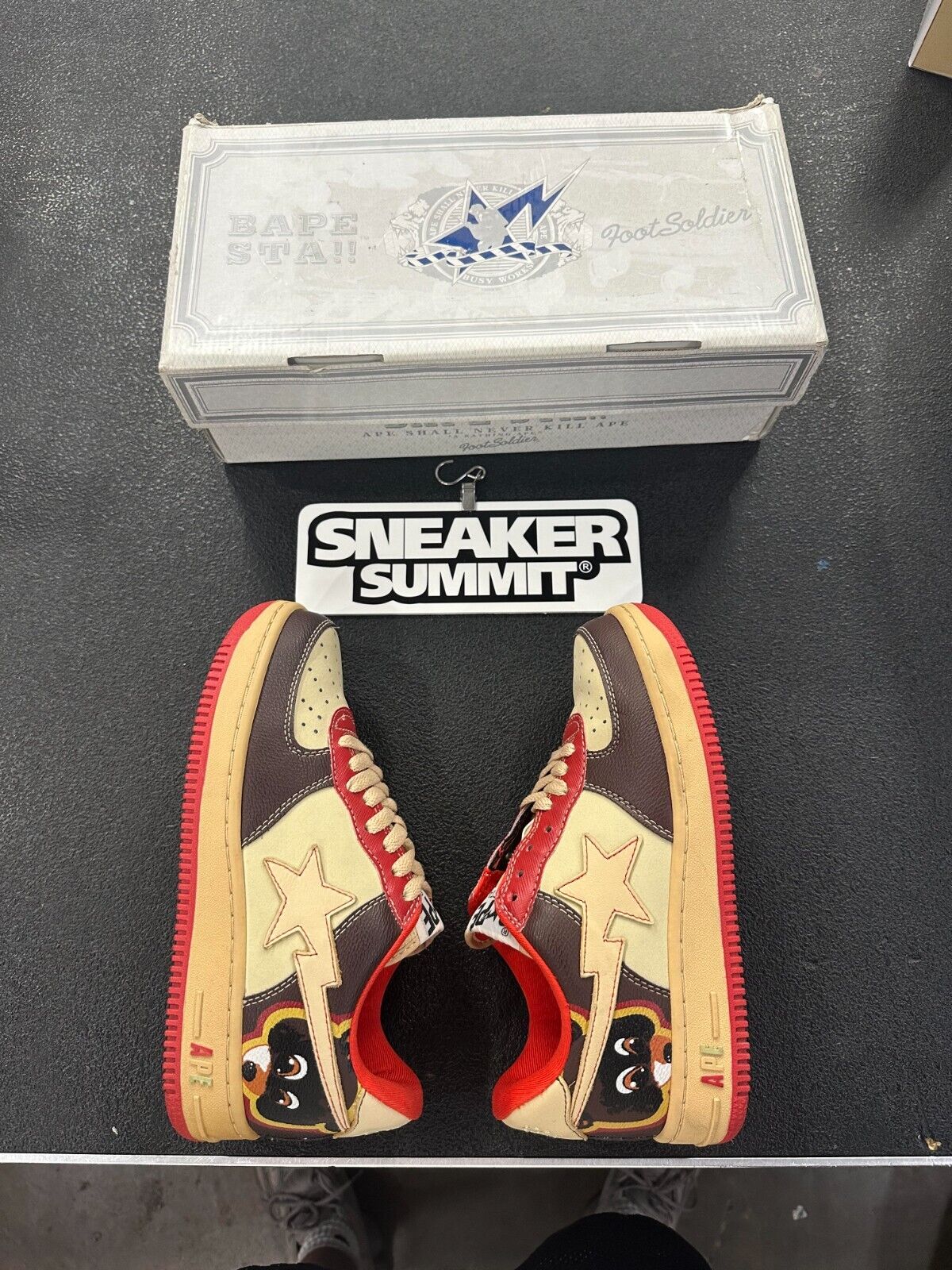 A Bathing Ape Bape-Sta Kanye West 2007 Size US 6M OG ALL A Bathing Ape Bape-Sta Kanye West 2007 Size US 6M OG ALL