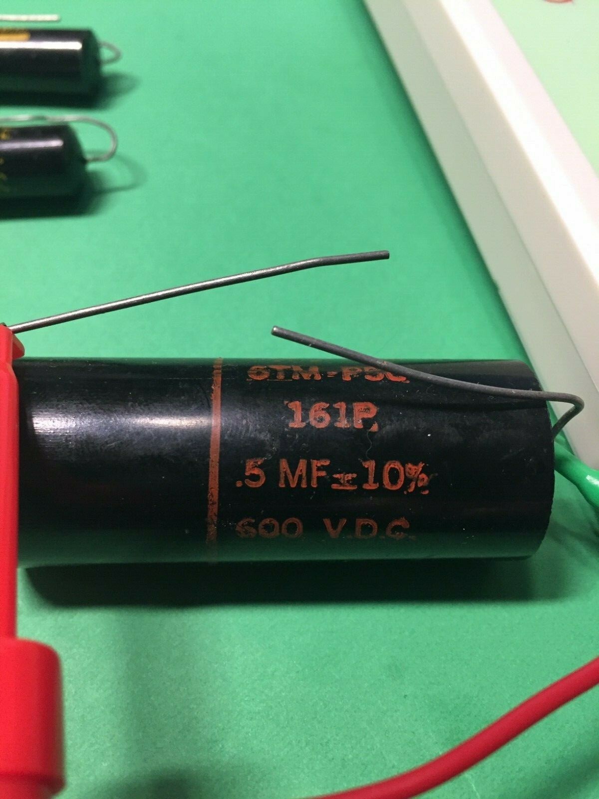 Sprague Black Beauty Vintage  ASST Capacitor Lot as Shown TESTED 600V/6000V