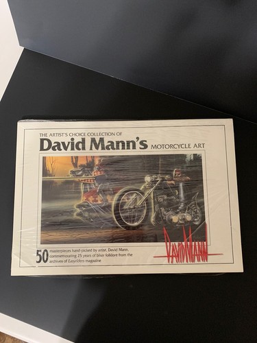 david mann motorcycle art signed (9390) | eBay