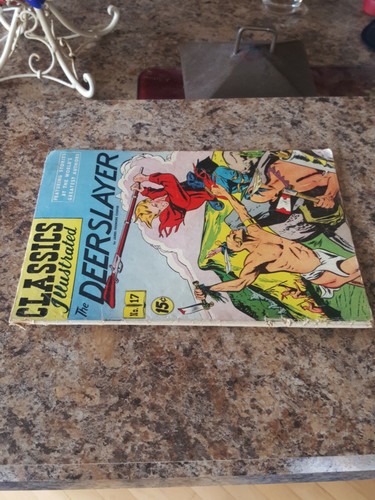 Classics illustrated Deerslayer 1944 october   No 17  10 cents