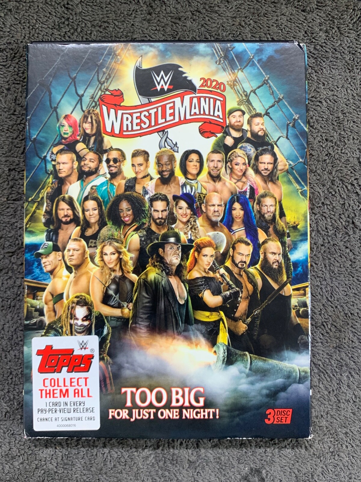 WWE: WrestleMania 36 [DVD], Too Big for Just one Night w