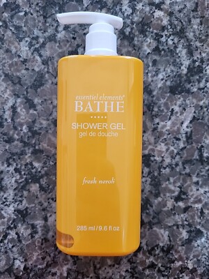 Essential Elements BATHE SHOWER GEL FRESH Neroli 9.6 fl oz new in pump