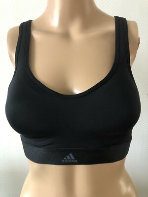 adidas Womens Sport BH DM7200 STRNGR RACER Gr. S - L Neu schwarz