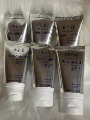 Obagi Sun Shield Matte Broad Spectrum SPF 50  X 6 Tube Total 6 0z SAVE BiG