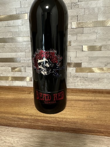 Unopened Vintage 1996 Grateful Dead UnWine 1st Edition Set of 4 Dead Red w/Tags