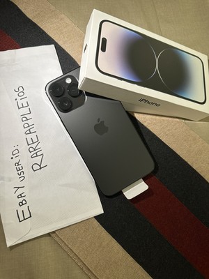 Apple iPhone 14 Pro Max iOS 16.3.1 Space Black 128 GB Unlocked