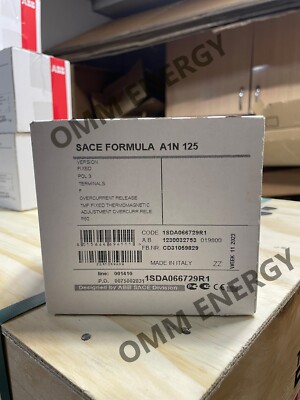 NEW ABB SACE A1N 125 TMF 80-800 3p F F Circuit Breaker -  1SDA066729R1