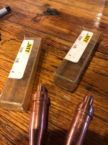 6 Victor style cutting tips 1-101 series 1-101-4 3-1-101 1-101-2 Oxy/Acetylene