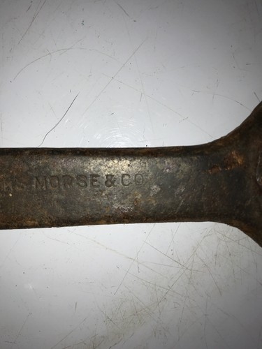 RARE Antique Cast Iron SCALE Wrench FAIRBANKS MORSE Estate find