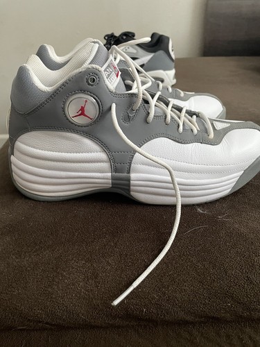Jordan バスケットシューズ US 7 ホワイト/ブルー ジョーダン JORDAN 靴 スニーカー バスケットシューズ ジャンプ
