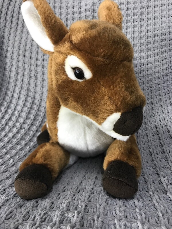 fao schwarz stuffed deer