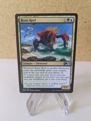 MTG  Magic  M20 2020   Risen Reef  Never Played  English  Card