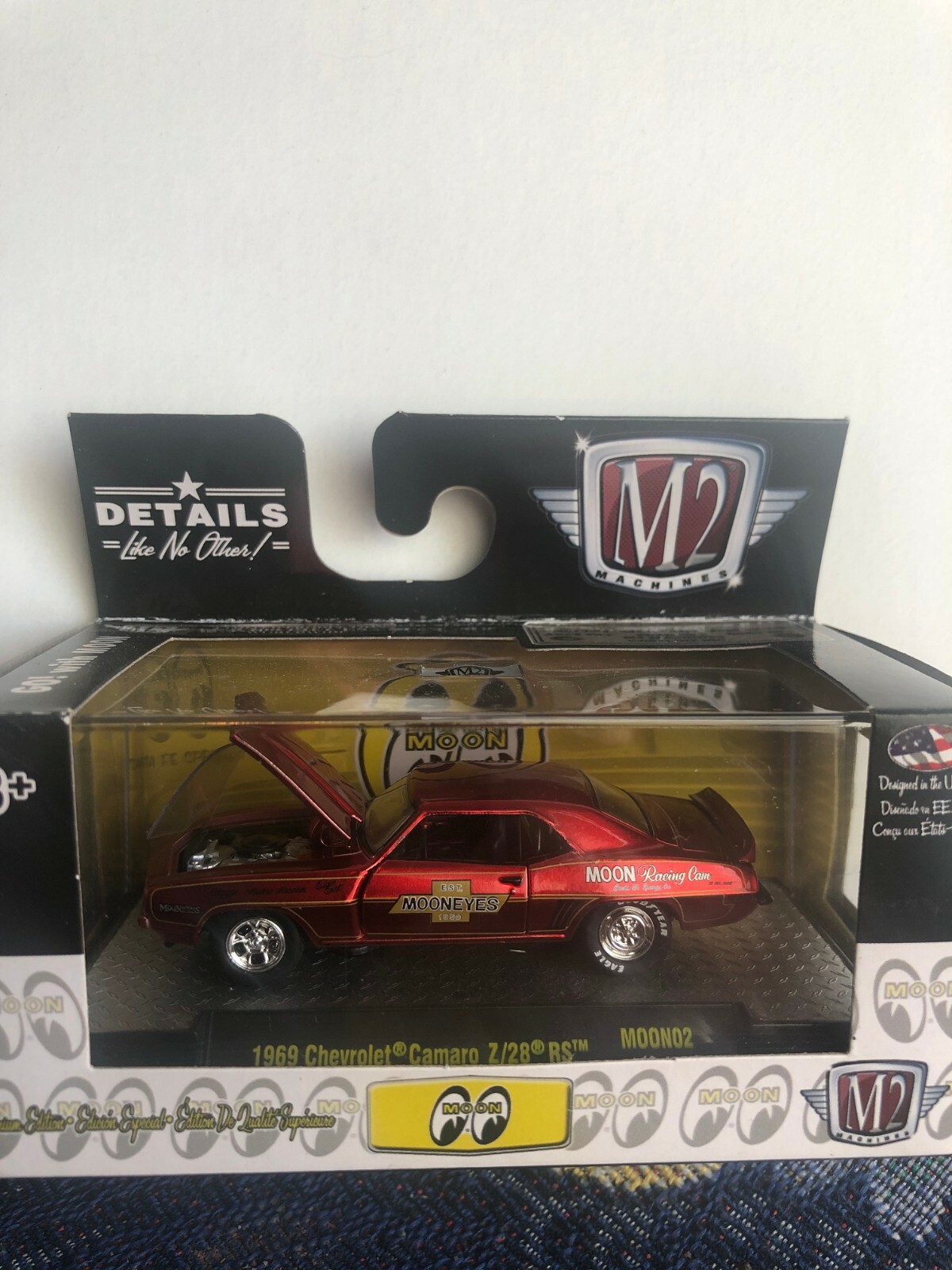 M2 Machines 1969 シボレー カマロ Z/28 RS ムーンアイズ ☆未開封☆ M2 1969 シボレー カマロ Z/28 RS ムーンアイズ